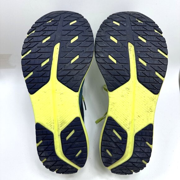 Brooks Mens 9.5 US / Women's 11 Hyperion Tempo Blue Nightlife Yellow 1103391D491 - Picture 8 of 9